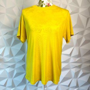 Lululemon Short Sleeve Swiftly Tech Yellow Size Large